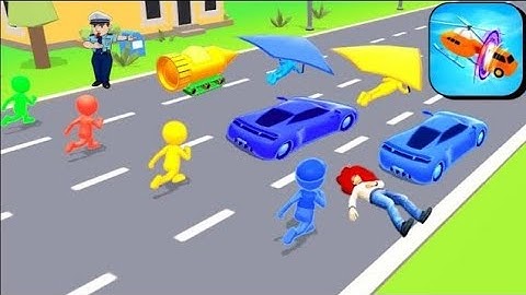 Shape-Shifting Games All Levels Gameplay iOS,Android Mobile Walkthrough Stick Run Max Level HTBAG05