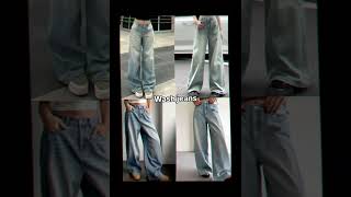 👖 One pair is never enough! From skinny to wide-leg, bootcut to mom jeans #mylook #modestyle