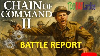 Chain of Command 2: Attack & Defend Scenario, Learning Game British v Germans #chainofcommand #ww2