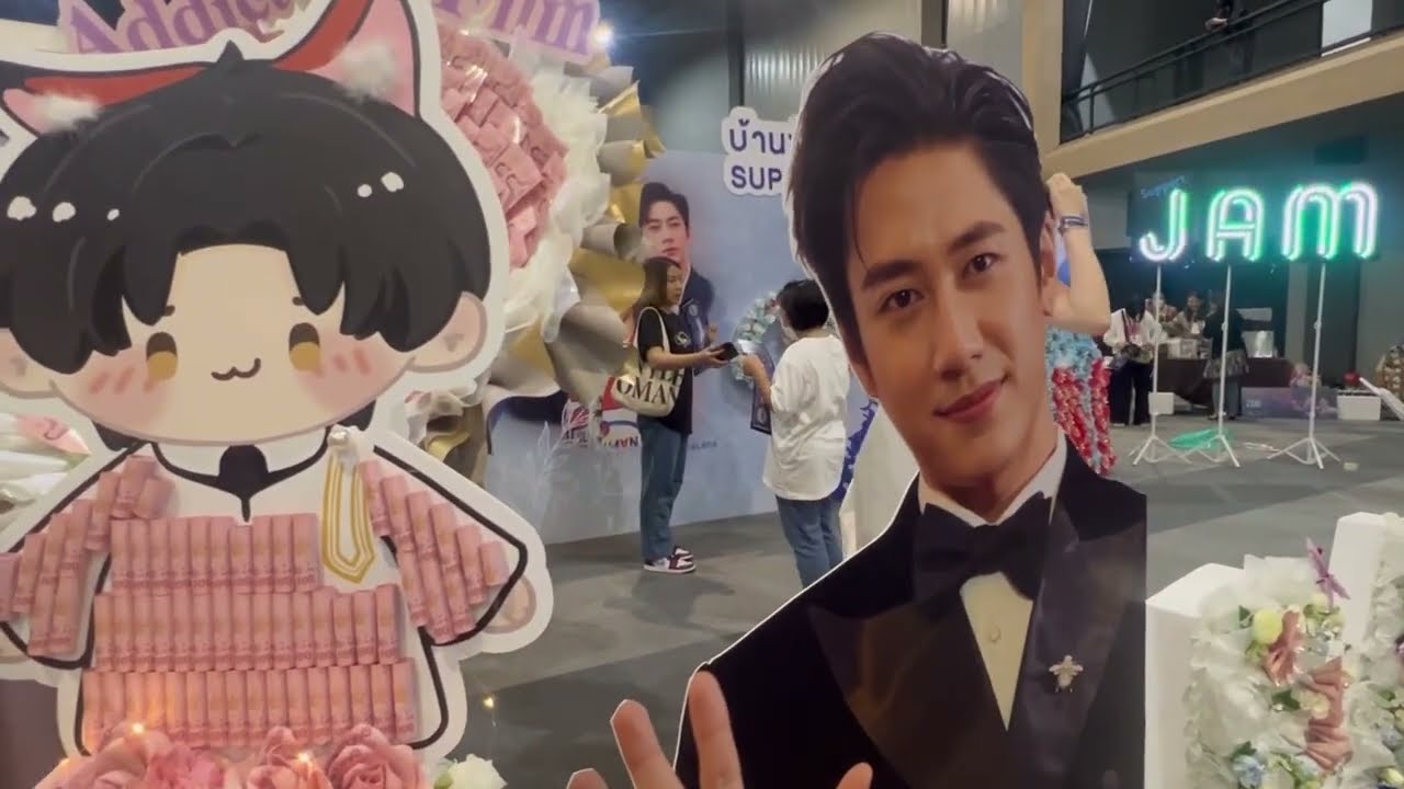 บรรยากาศ #แจมฟิล์ม ก่อนขึ้นโชว์ในงาน LAWS of Attraction กฎแห่งรักดึงดูด