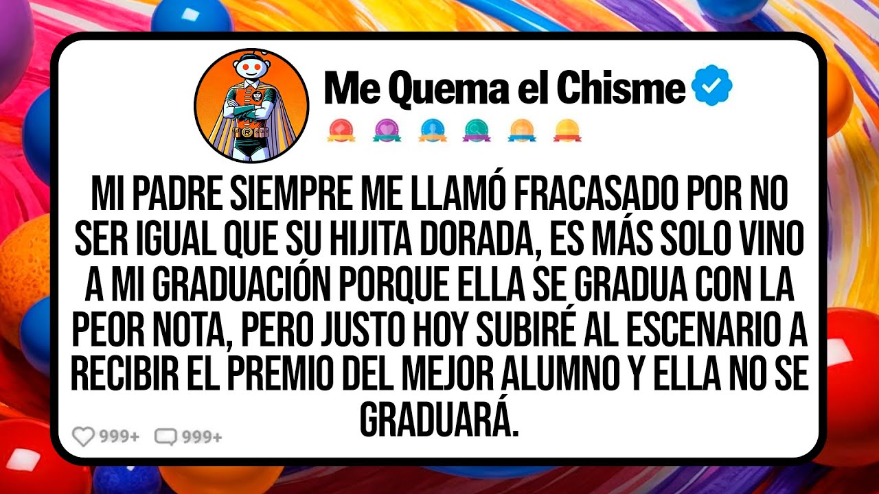 Mi Padre Siempre Me Llamó Fracasado Por No Ser Igual Que Su Hijita Dorada, Es Más Solo Vino a Mi...