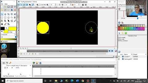 MOVING CIRCLE IN SYNFIG STUDIO