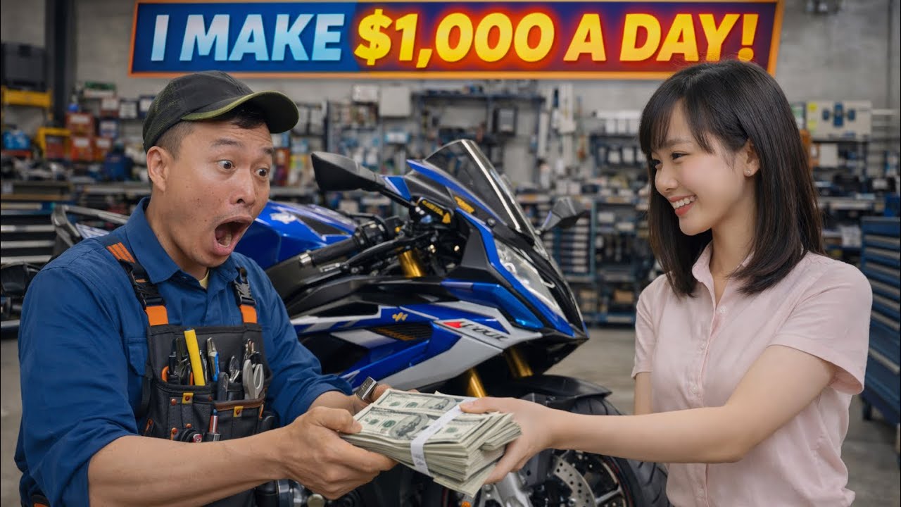 In One of the Poorest Countries, This Motorcycle Restorer Makes More Than You Think!