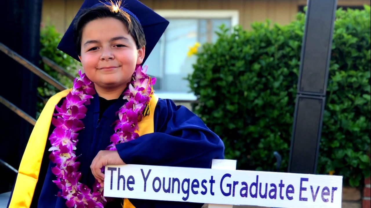 13-Year-Old Graduates College With 4 Degrees