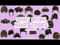 Berry Avenue Codes Short Brown Hair P1 🤎 Bloxburg Hair Brookhaven #bini #roblox #hair #face #brown