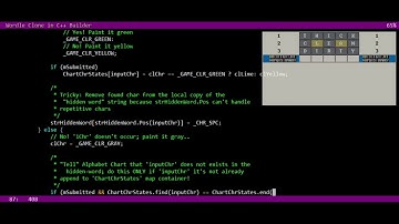 Wordle Clone in C++ Builder VCL & WinAPI