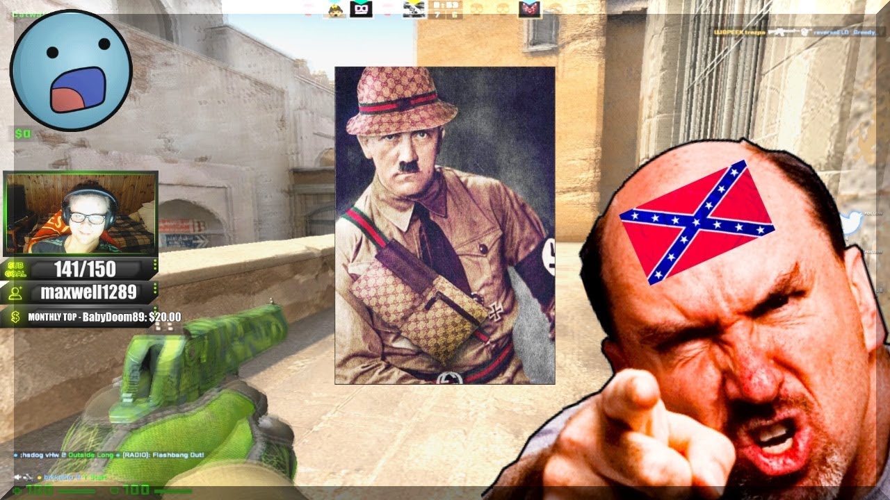 Когда геймеры расисты и токсичны 😍