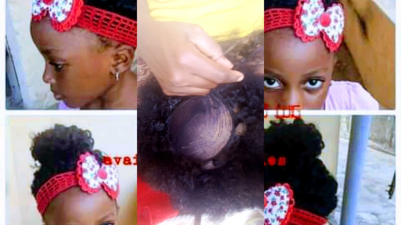 DIY-how to make hairband wig. step by step