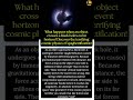 Spaghettification Inside a Black Hole! #Spaghettification #BlackHolePhysics