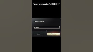 Tarkov promo codes for FREE LOOT