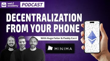 Decentralization for All: The L1 Chain Running on Mobile Phones | Hugo Feiler & Paddy Cerri @ Minima