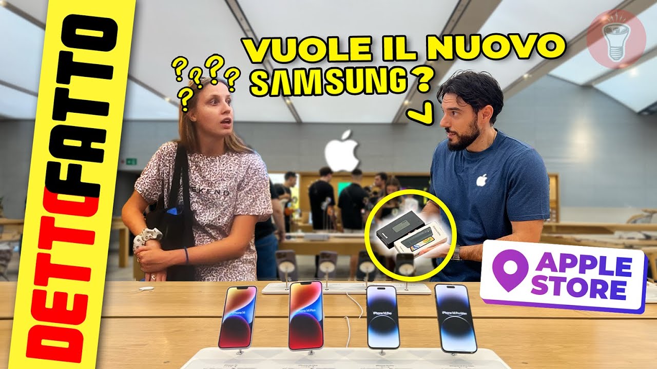 Fingetevi Commessi Apple e Vendete Telefoni Samsung - [Detto Fatto Ep. 56] - theShow