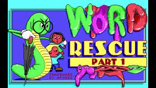 Longplay: Word Rescue: Episode 1 (1992) [MS-DOS] screenshot 3