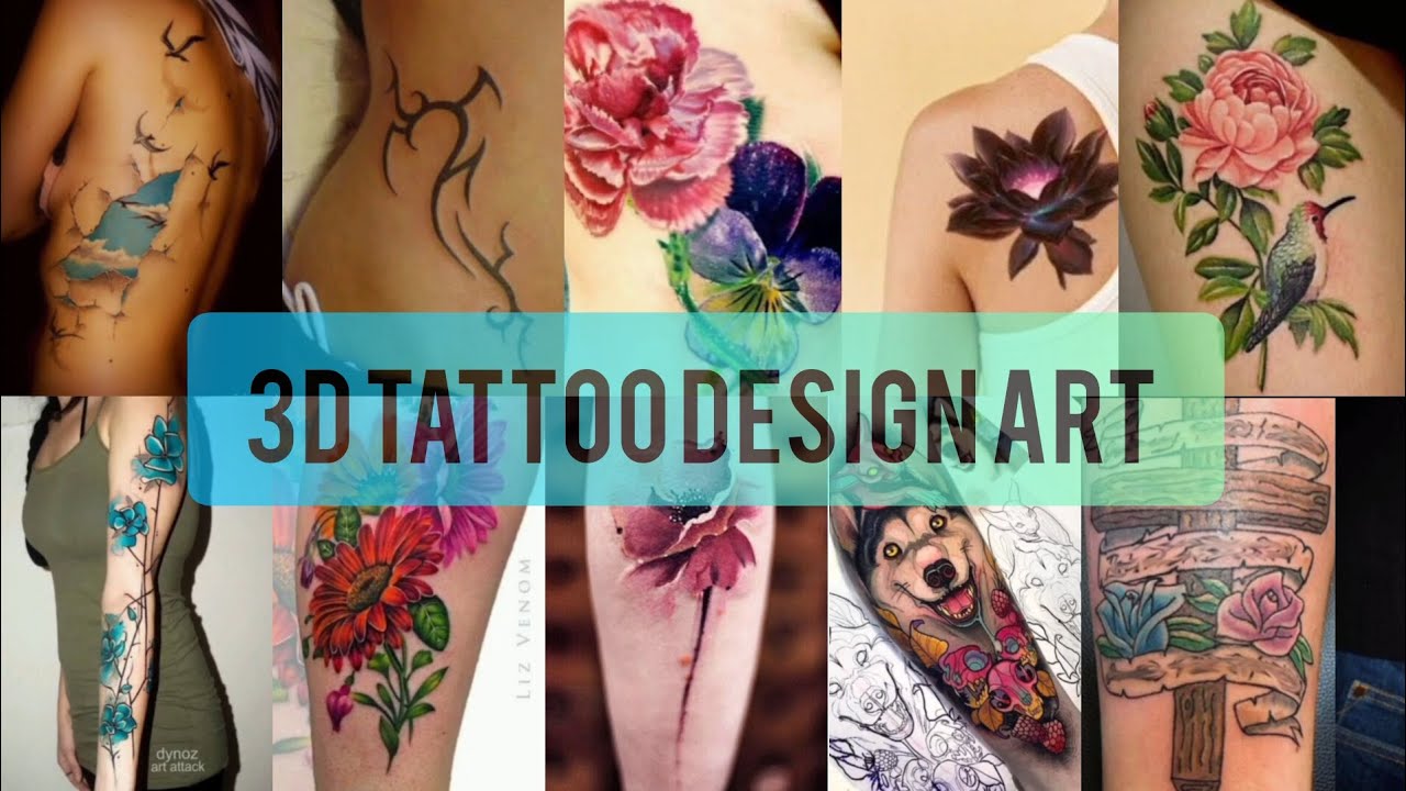 3D Tattoo Design Ideas - Youtube