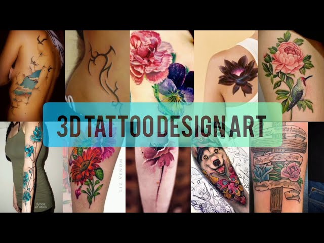 3D Tattoo Design Ideas - Youtube