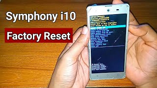 Symphony i10 Mobile Factory Reset Easy Step screenshot 5