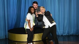 Channing Tatum Fangirls Over Simone Biles