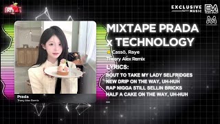 Mixtape 3in1 - Prada x Technology x Take Me Away - Theary Alex Remix | Nhạc Nền TikTok Cực Chiến