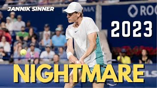 Jannik Sinner - Mind Blowing Points 2023 | Nightmare (HD)