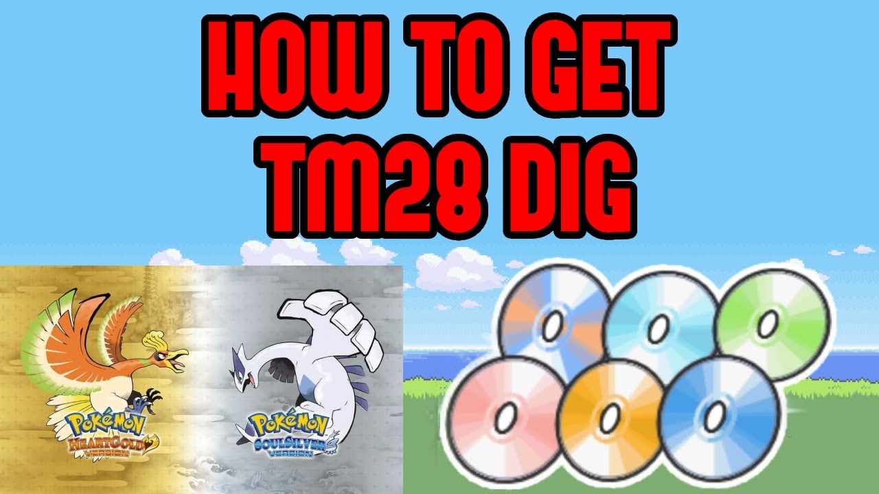 How to Get the TM28 Dig in Pokemon Heartgold/Soulsilver YouTube