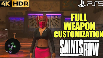 How to Weapon Customization Saints Row Weapon Customization | Saints Row 5 Weapon Customization 2022