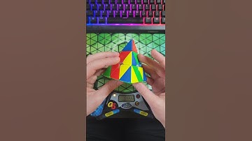 Pyraminx Solve of the Day 5/8 - 1.71 #rubikscube #pyraminx #cubing #puzzle #shorts