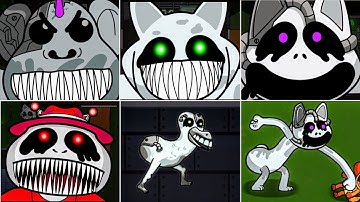 Zoonomaly 2D All Jumpscares Animation + Rainbow Friends Edition | Zoo Critters Monster Keeper