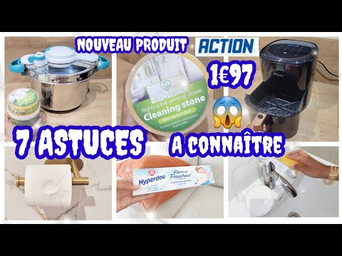 7 ASTUCES A CONNAÎTRE😱ACTION PIERRE D'ARGILE 1€97 #action