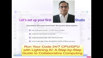 Run Your Code 24/7 Free CPU/GPU with Lightning AI: A Step-by-Step Guide to Collaborative Computing