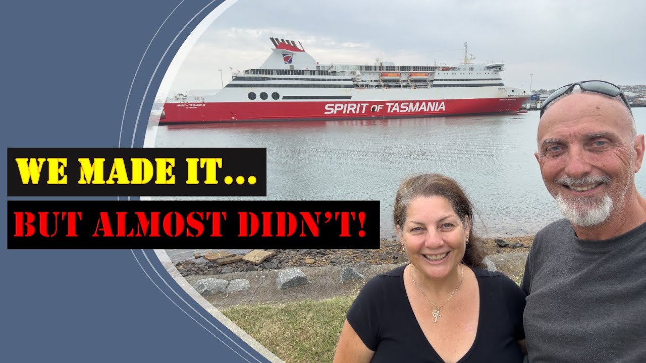 Наше путешествие по Тасмании вот-вот начнется, так как мы садимся на борт Spirit of Tasmania в Дж...