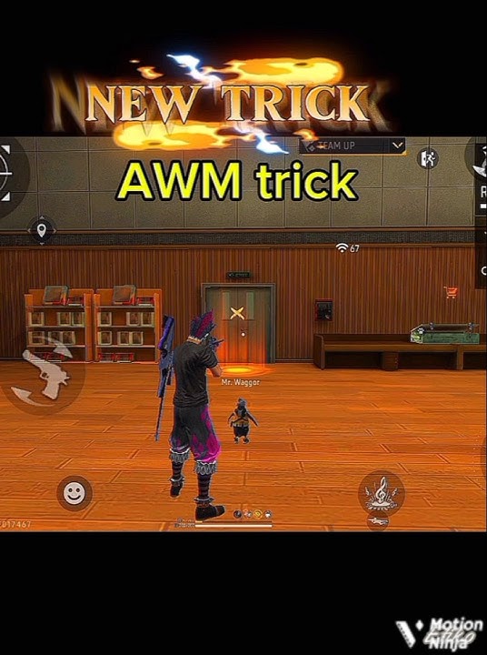 new awm trick in free fire#trending #YFYT
