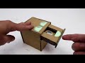 اختراع رائع كيف تصنع حصالة ذكية للعملات النقدية من الكارتون 