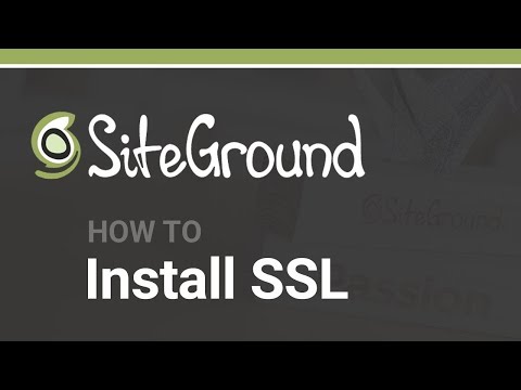 How to Install a Free SiteGround SSL Certificate