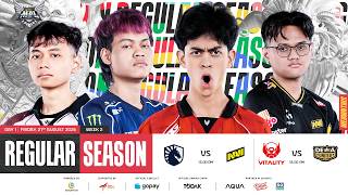 π΄ LIVE | MPL ID S18 | Week 2 Day 1 | English