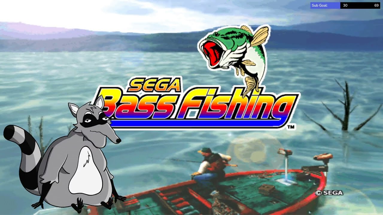 Uncle Larry goes bass fishing