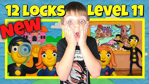 12 Locks Find the Differences Level 11 - NEW LEVEL