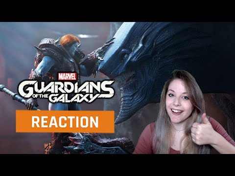 My reaction to the Marvel's Guardians of the Galaxy Lady Hellbender Cinematic | GAMEDAME REACTS