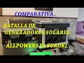 Suaoki G500 vs Allpowers Monster, batalla de generadores solares