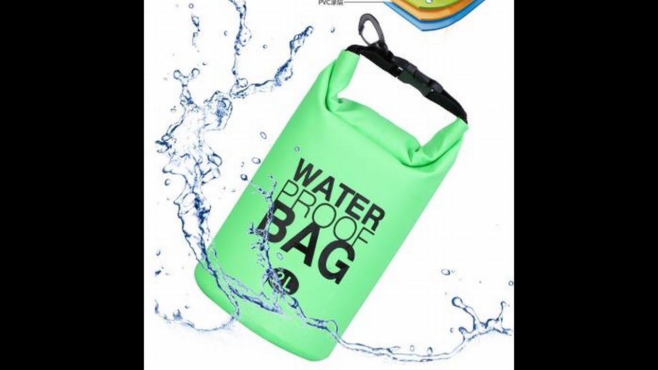 PVC Dry Bag Waterproof Floating, Roll Top, Storage for Kayaking, Boating, Rafting, Swimming Hiking