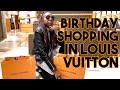 Luxury Birthday Shopping in ROME! | Louis Vuitton, Balenciaga, Saint Laurent etc