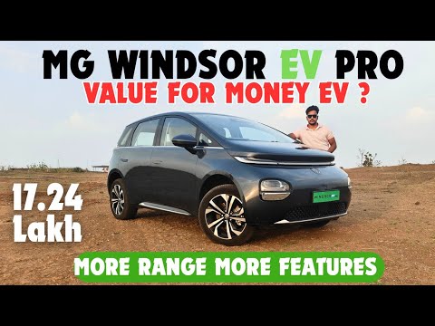 Mg Windsor EV Pro FACELIFT Features Review Drive Impression Range Test ...