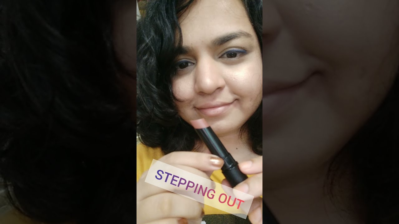 Smashbox lipstick swatches: Stepping out & Out Loud 