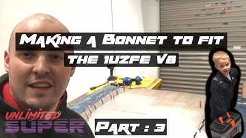 Making a Bonnet Scoop for kermit V8 RX7 FC - Part 3 // Unlimited Super