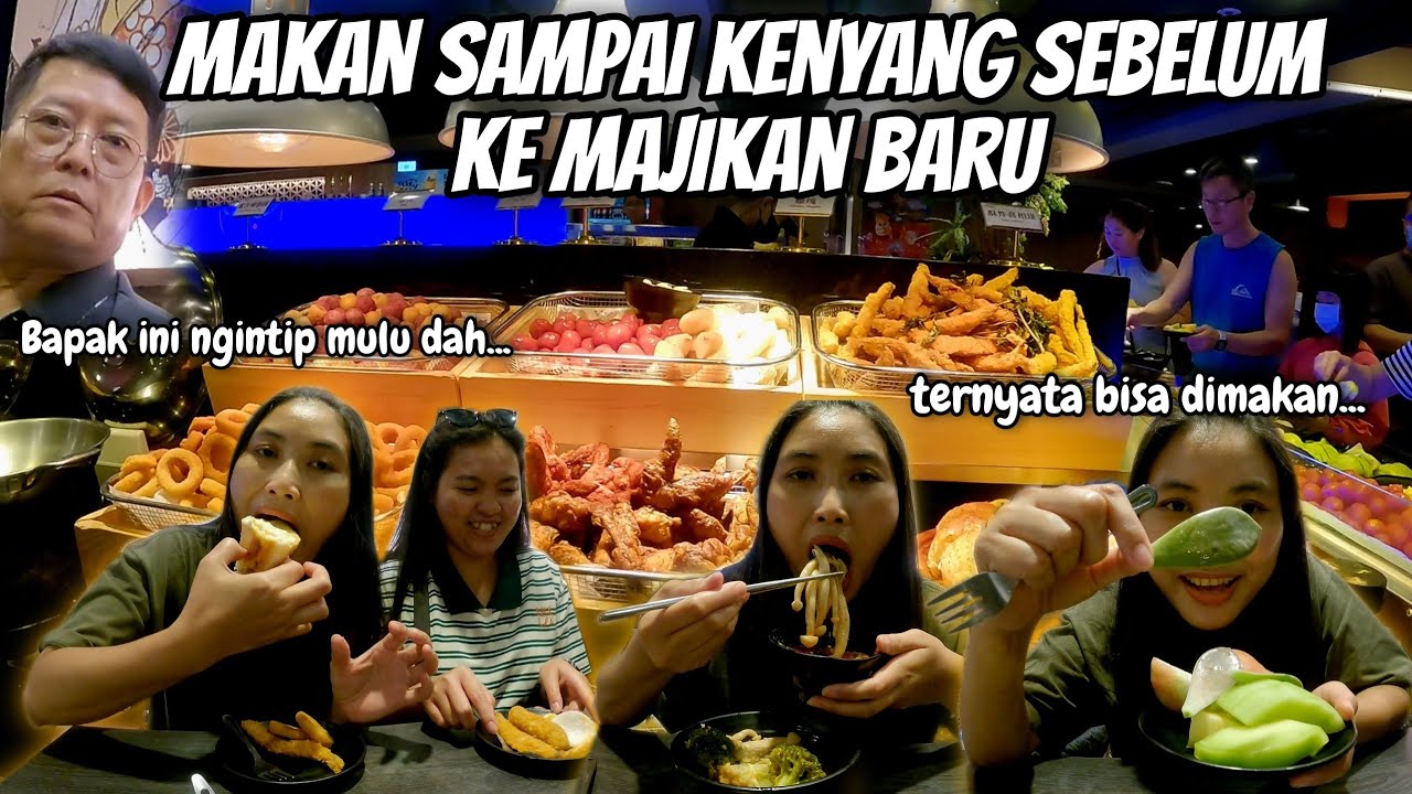 BAPAKNYA NGINTIP TERUS‼️ MAKAN SEKENYANGNYA SEBELUM KE MAJIKAN BARU, MENUNYA BANYAK BANGET‼️