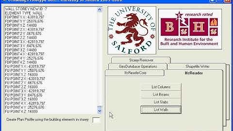 IFC GIS INTEGRATION 2005 GUI FIRE RESPONSE CASE
