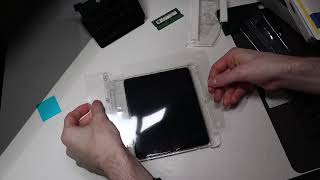 Galaxy Z Fold 4 Factory Screen Protector Removal and Replacement