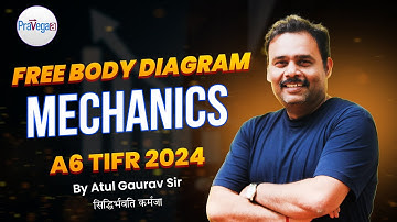 A6   TIFR 2024   free body diagram    Mechanics    Explained by Atul Gaurav