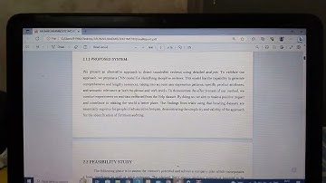 Detection of fake online reviews using machine learning in project report