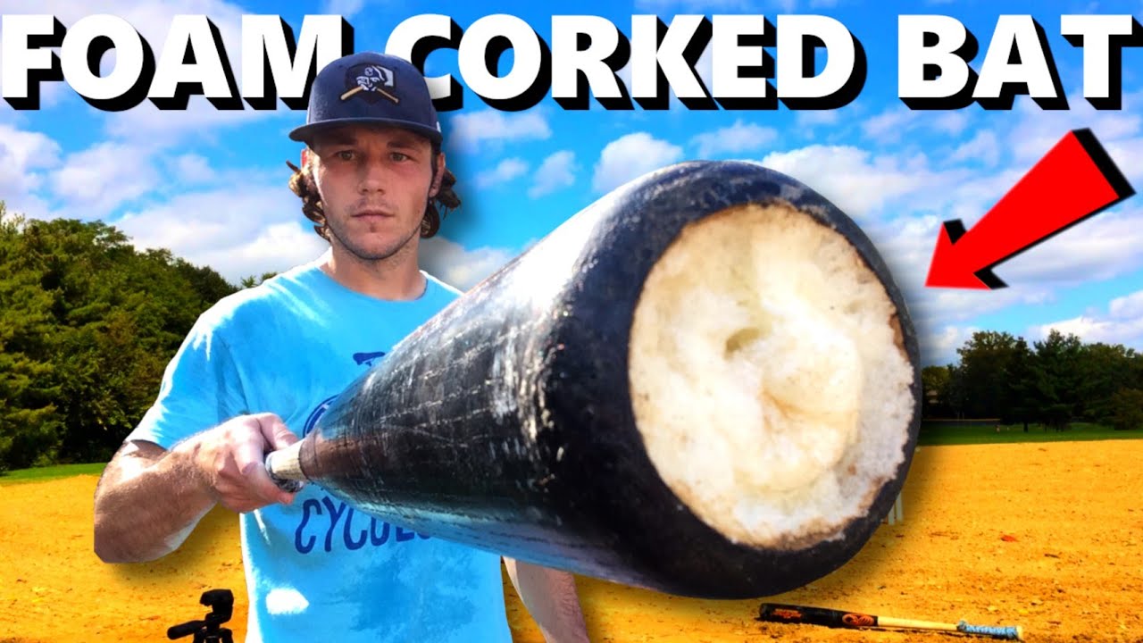 I Corked a Wood Bat with FOAM and it hits absolute NUKES YouTube