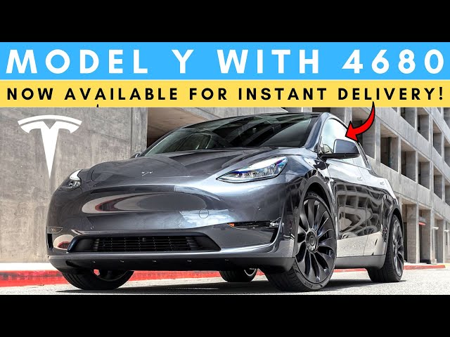 Delivery of the first Tesla Model Y with 4680 cells in the USA! – Shop4Tesla